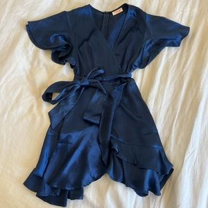 Navy Showpo Dress
